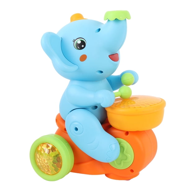 Juguete Musical Del Coche Del Elefante, Juguete Del Coche Eléctrico Del Elefante Que Camina Del Efecto De La Luz De La Música De La Mirada Linda Para El Hogar Del Bebé