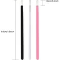 thumbnail image 2 of czcpp-PYO Mini Paint Brush Cookies (Disposable, Food Safe) - Lip, Nail, Cookie Paint Brushes (100, Pink), 2 of 4