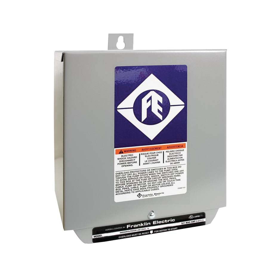 Franklin Electric 2823008110 Standard Pump Control Box, Submersible