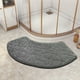 thumbnail image 3 of 1pc Foam Bath Rug Embossed Bathroom Mat Water Absorbent And Washable Bath Rugs Non-Slip Thick Soft And Comfortable Carpet For Show, 3 of 6
