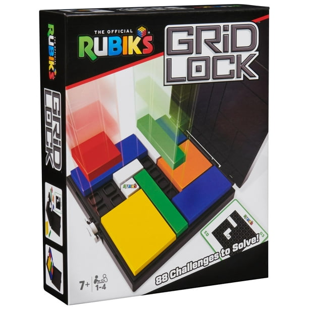 Juego de rompecabezas Rubik's Cube Gridlock para adultos y niños mayores de 7 años