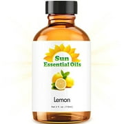 Angle View: Lemon (Large 4oz) Best Essential Oil