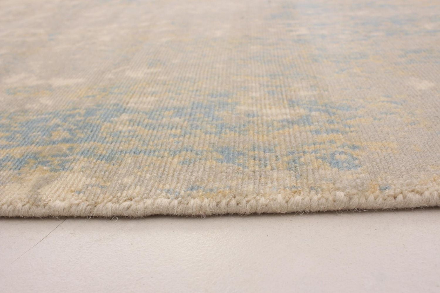 ECARPETGALLERY 5'1" x 7'4" Contemporary Galleria Hand-knotted Area Rug for Living Room, Dining Room and Bedroom in Grey