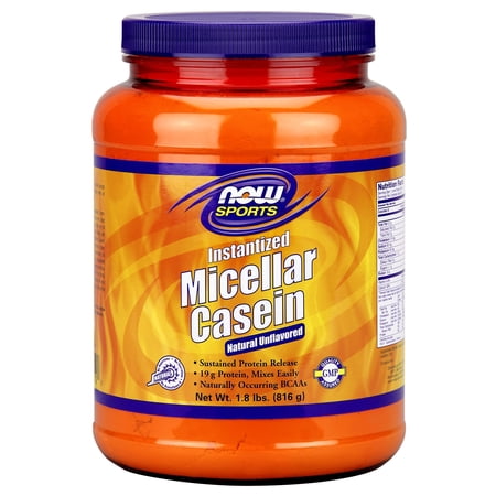 NOW Foods Instantized Micellar Casein Protein Release Support, 1.8 lb