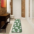 thumbnail image 6 of Beautiful Abstract Flowers Hallway Runner Rug 2'X6' Non-Slip Washable Carpet Runner Kitchen Entryway Laundry Bedroom, 6 of 7