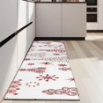 thumbnail image 4 of White Christmas Tree Pattern Kitchen Rug Mat,Kitchen Runner Rugs Non Skid Washable,Decorative Kitchen Floor Mats for Kitchen,Sink,Laundry,17"X47", 4 of 5