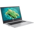 thumbnail image 3 of ASUS Chromebook, 17.3" FHD Display, Intel Celeron-N4500 Processor, 4GB RAM, 64GB eMMC, 128GB Micro SD Card, Intel UHD Graphics 630, Webcam, Wi-Fi 6, Long Battery Life, Chrome OS, Cleaning Brush, 3 of 5