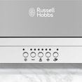 Russell Hobbs 2Slice Glass Accent Long Toaster, Silver, TRL9300GYR