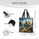 thumbnail image 3 of Easygdp Valley River Dinosaur Bolsa Tote para Mujer, Bolso de Hombro para Trabajo, Playa, Viajes, Compras y Supermercado, 3 of 7