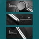 thumbnail image 3 of Cabezal de ducha gotatable alta presión ahorro de agua ahorro de agua cabezal de ducha boquilla reemplazo de plástico baño baño de baño adultos rectos rojos Guardurnaity HA010787-03, 3 of 6