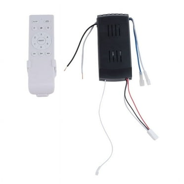 Universal Ceiling Fan Remote Control Kit Replacement, 6-Speed & Timing, Remote Replacement for DC Ceiling Fan Light
