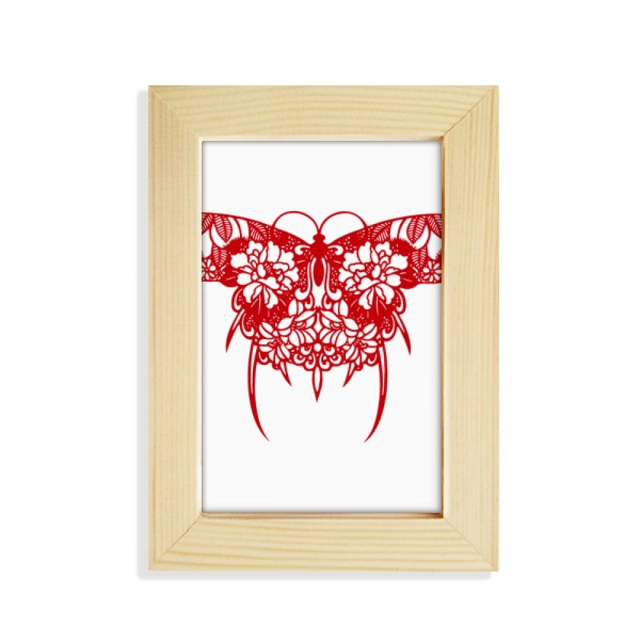 Chinese Traditional Culture Kite Paper Cutting Desktop Display Photo Frame Picture Art Painting 5x7 inch