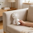 thumbnail image 6 of Streamlined Matte Finish Design, 5 Inch Mini Portable Handheld Fan, Adjustable Wind Speed Cooler, for Travel Office Home Relaxation, 6 of 6