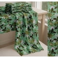 thumbnail image 6 of Soimoi Green Cotton Poplin Fabric Artistic Leaves Fabric Prints By Yard 42 Inch Wide, 6 of 7