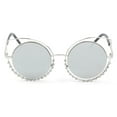 thumbnail image 4 of Women Round Cat Eye Fashion Sunglasses, 4 of 9