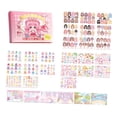 thumbnail image 1 of Haz de pegatinas reutilizable Baoblaze Álbum de recortes vestido colorido juguete de pegatinas para recuerdos de fiesta niñas y Princesa libro de pegatinas, 1 of 7