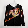 thumbnail image 4 of Fairy Tail Zip Up Hoodies Unisex Realistic 3D Print Sweatshirt Long Sleeve Hooded Jacket Coat 3XL, 4 of 8