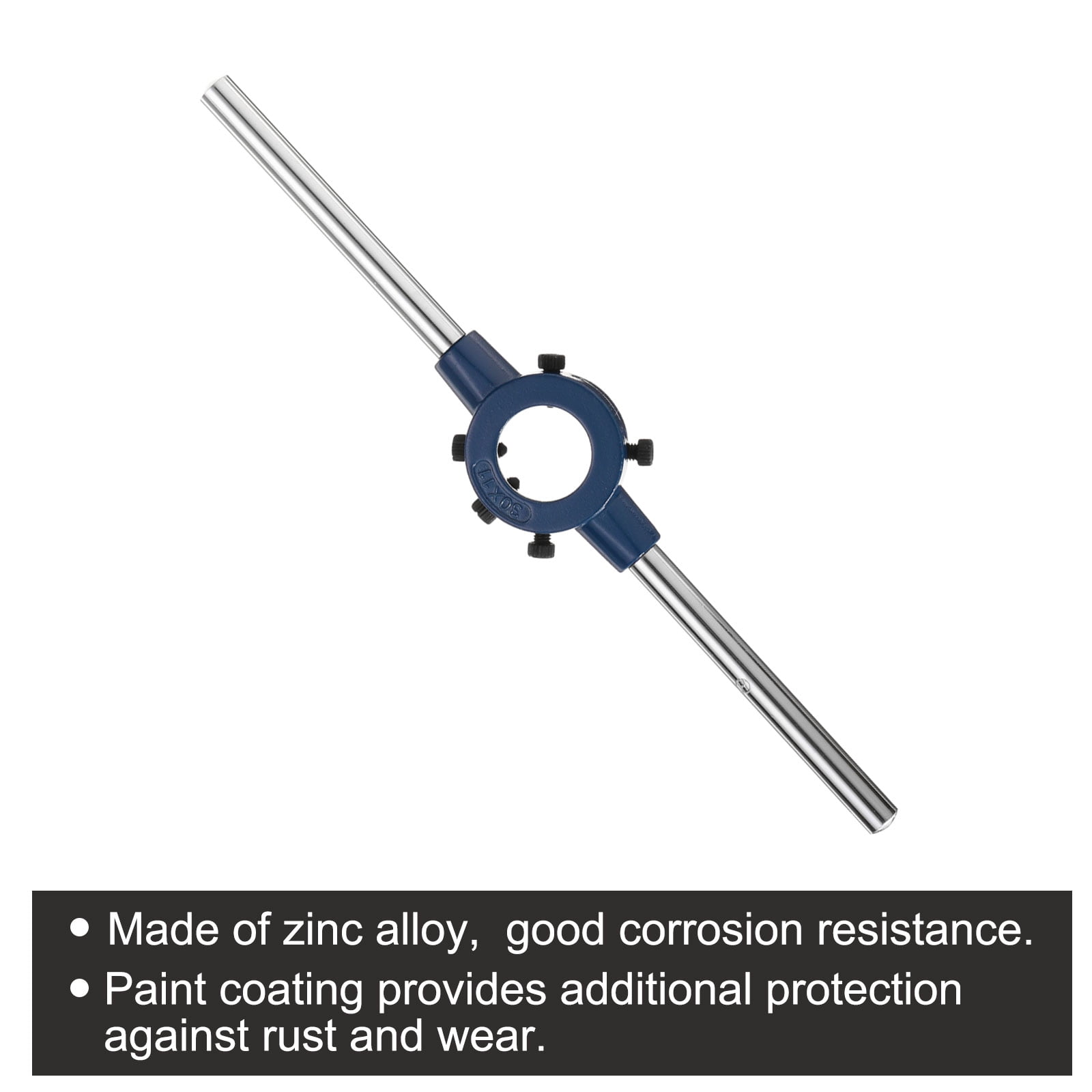Uxcell Die Stock Handle – Threading Wrench For M10-M11 / 20-30mm Round Dies