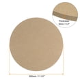thumbnail image 2 of Unique Bargains Découpes de Disques en Cercles en Bois Non Fini, Tranches Rondes en Bois de 12 Pieds, Épaisseur de 0,2 Pieds, Lot de 2, 2 of 5