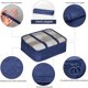 thumbnail image 3 of Set de 7 Cubos de Embalaje para Maletas, Organizadores Expandibles para Equipaje, Bolsas de Almacenamiento Duraderas y Ligeras para Accesorios de Viaje, Esenciales de Viaje (Azul), 3 of 4