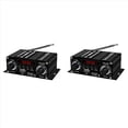thumbnail image 1 of 2X Amplificador Digital Bluetooth 12V Hogar Coche 2 Canales Altavoz de Sonido HIFI Receptor FM Amplificador de Audio Clase-AB AMP, 1 of 5