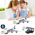 thumbnail image 2 of Large Aircraft Universal Walking Toy 360 Rotating Colorful Light Music Airliner Model For Kids Take Off Spin Driving Fun Interactive Toy With Light And Sound Effects 14.17X4.33In, 2 of 9