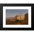 thumbnail image 2 of Louis Lottier 18x13 Black Modern Framed Museum Art Print Titled - Palais Jeday, Beirut, 2 of 5