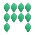 thumbnail image 2 of 10Pcs Face Painting Sponges Body Paint Sponge for Facepaint Halloween Makeup green block, 2 of 9