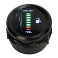 2024 52mm Oil Fuel Level Gauge Meter Indicator LED Flashing Reminder