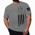 thumbnail image 2 of NIEWTR Mens Big and Tall T Shirts Cotton Drop Shoulder Short Sleeve Tshirts Summer Casual Crew Neck Soft Loose Fit Tee Shirts(A01-Grey,3XL), 2 of 4