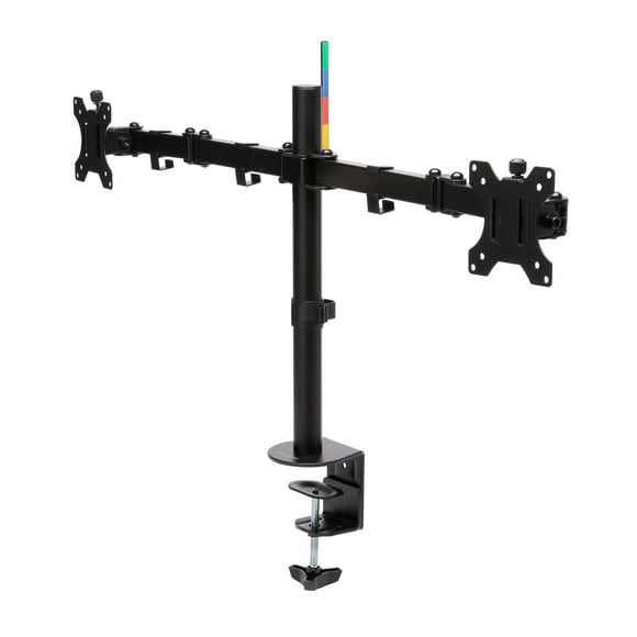 SmartFit Dual Monitor Ergonomic Arm for 32 Inch Displays, Black