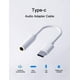 thumbnail image 4 of USB Type-C 3.5mm Audio Adapter, Headphone Jack Adaptor, Headset stereo cable AUX converter, AUX to Type-C 3.5mm, USB C to 3.5mm Headphone Jack Adapter, Universal Compatible for All Android Devices, 4 of 5