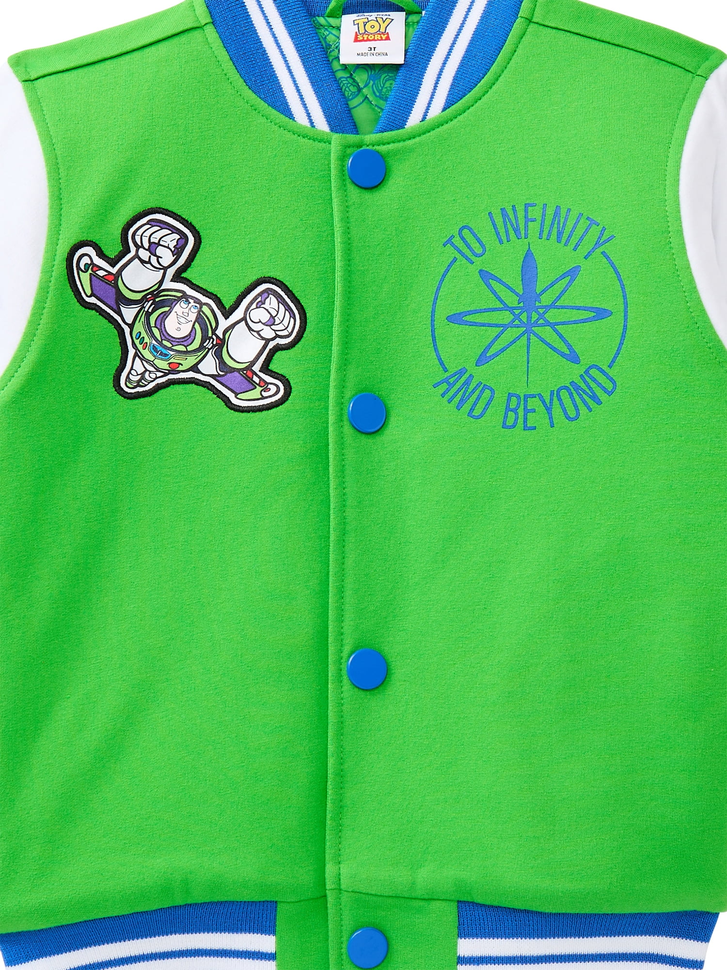 Character Toddler Varsity Jacket with Lining, Sizes 12M- 5T