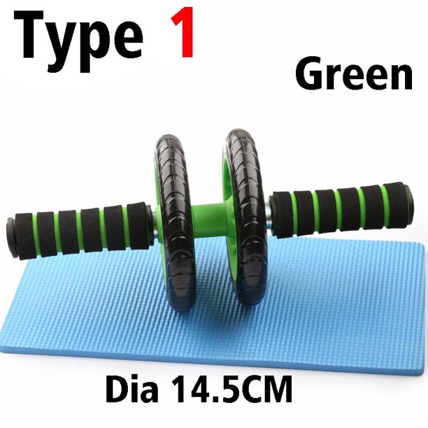 Rueda Abdominal, rodillo para abdominales, sin ruido, antideslizante, para ejercicio, equipo de gimnasio Fivean unisex
