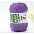 thumbnail image 1 of EGNMCR Colorful Hand Knitting 50g Knitting Crochet Milk Soft Baby Cotton Wool Yarn Kiting Crochet, 1 of 2