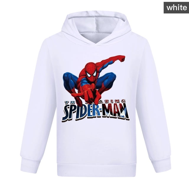 Sweat à Capuche Spiderman pour Garçons et Filles
