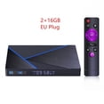 thumbnail image 1 of H96max V56 Smart Set-top Box Gigabit android Quad Core 12 8k Bluetooth Media Player H96 V58 Tv Box Black EU Plug 2+16G, 1 of 5