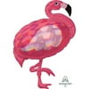 Iridescent Pink Flamingo 33" Balloon (1)