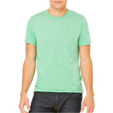 Canvas 3413 Unisex Triblend Short-Sleeve T-Shirt - Green - Large