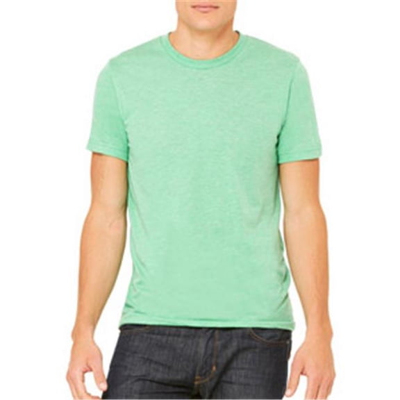 Canvas 3413 Unisex Triblend Short-Sleeve T-Shirt - Green - Large