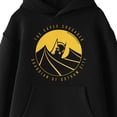 thumbnail image 2 of Batman Guardian Of Gotham City Long Sleeve Youth Black Hooded Sweatshirt-XL, 2 of 7