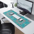 thumbnail image 2 of Turn Your Desk into an Art Piece: Cute Mandala Mouse Pad - Small Size, Non-Slip, Stitched Edge, Waterproof - Perfect for Women's Office (31.5x11.8 Inch), 2 of 7