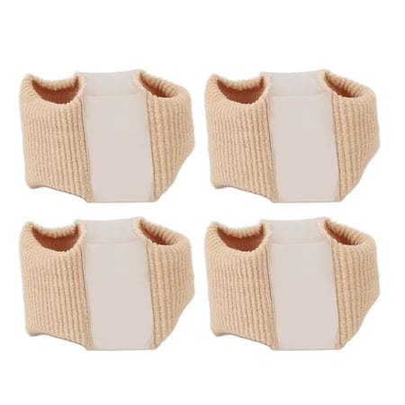 Separadores De Dedos De Gel Para Dedos Superpuestos, 4 Piezas Alisador De Dedos Separador De Dedo Gordo De Doble Orificio Ensanchador De Dedos Corrector De Juanetes Para Superposición Hallux Valgus D