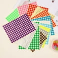 thumbnail image 4 of Craft DIY Mix Color Round Gift Tags Coloured Dot Paper Sticker Stickers Adhesive Label Sealing Label 10MM SILVER, 4 of 8