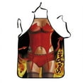 thumbnail image 1 of Fun Aprons Muscular Male Sexys Women Pattern Aprons Adjustable Kitchen Baking, 1 of 2
