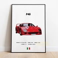 thumbnail image 1 of URUS CAYENNE 911 F12 y otros coches de lujo populares, arte de pared para habitación de niño, póster de lona moderno para autodeporte, decoración del hogar, 1 of 4