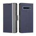 thumbnail image 1 of For Samsung Galaxy S10 Twill Texture Side Button Leather Phone Case, 1 of 5