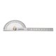 thumbnail image 1 of Angle Protractor Stainless Steel Portable Adjustable 0 to 180 Degree Angle Ruler Finder Angle Measure Tool with 10cm Woodworking Ruler, 1 of 4