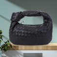 thumbnail image 3 of Bolso Hombro Anudado para Mujer Elegante Bolso Con Asa Superior Bolso Elegante para Niña (negro), 3 of 9