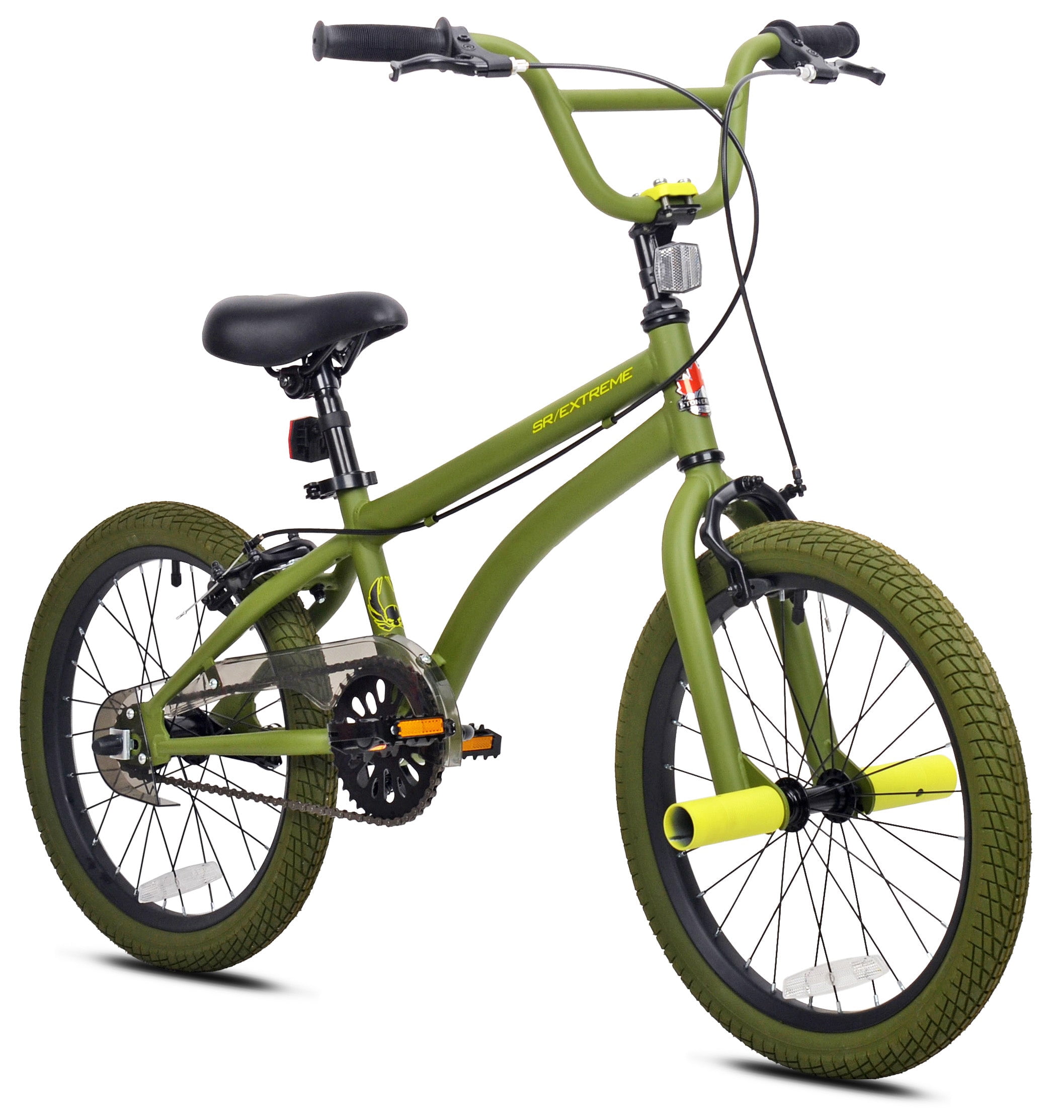 18" SR Extreme, Boys BMX Bicycle, Army Green